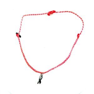 Pura Vida Breast Cancer Charm Bracelet